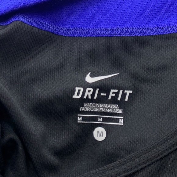 💕SALE💕 Nike Black Blue Dri Fit Long Sleeve Top - Picture 4 of 5